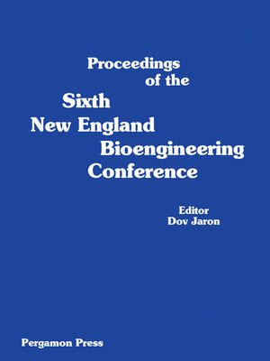 cover image of Proceedings of the Sixth New England Bioengineering Conference